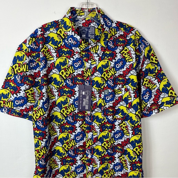 Project Good Apparel men’s printed shirt size L - Picture 3 of 11